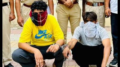 The accused in the custody of the Amritsar rural police on Tuesday.