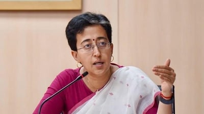 Delhi Minister Atishi blamed a fire at sub-station of Power Grid Corporation of India Ltd (PGCIL) in Mandola for the power cuts in the capital. (PTI)