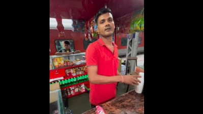 The shopkeeper was confronted by the customer. The shopkeeper was confronted by the customer.