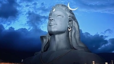 The official Instagram handle of Isha Foundation shared Samantha's post on its Stories and wrote, “It was a pleasure to have you with us at Isha Yoga Centre.” Samantha's photo dump also included pictures of a tree, a peacock, a bull statue, a video of a cow stable, and a still of the life-sized Lord Shiva idol at the ashram The official Instagram handle of Isha Foundation shared Samantha's post on its Stories and wrote, “It was a pleasure to have you with us at Isha Yoga Centre.” Samantha's photo dump also included pictures of a tree, a peacock, a bull statue, a video of a cow stable, and a still of the life-sized Lord Shiva idol at the ashram