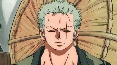 Zoro in One Piece anime.