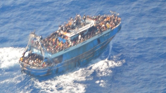 Boat carrying migrants (representational image)