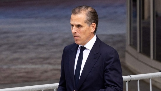 Shocking texts Hunter Biden sent drug dealer revealed (Photo by RYAN COLLERD / AFP) (AFP)
