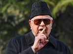 Former Jammu and Kashmir National Conference president Farooq Abdullah. (PTI) Former Jammu and Kashmir National Conference president Farooq Abdullah. (PTI)
