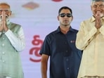 **EDS: IMAGE VIA PMO** Amaravati: Prime Minister Narendra Modi with TDP supremo and Andhra Pradesh Chief Minister-designate N Chandrababu Naidu at the latter's swearing-in ceremony, in Amaravati, Wednesday, June 12, 2024. (PTI Photo) (PTI06_12_2024_000167B) **EDS: IMAGE VIA PMO** Amaravati: Prime Minister Narendra Modi with TDP supremo and Andhra Pradesh Chief Minister-designate N Chandrababu Naidu at the latter's swearing-in ceremony, in Amaravati, Wednesday, June 12, 2024. (PTI Photo) (PTI06_12_2024_000167B)