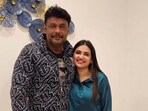 Kannada actors Darshan Thoogudeepa and Pavithra Gowda are in news in connection to a murder case. (Instagram/Pavithra Gowda) Kannada actors Darshan Thoogudeepa and Pavithra Gowda are in news in connection to a murder case. (Instagram/Pavithra Gowda)