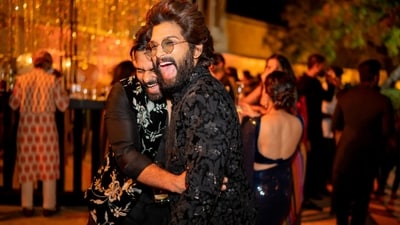 Sai Dharam Tej and Allu Arjun have always shared a close bond. Sai Dharam Tej and Allu Arjun have always shared a close bond.