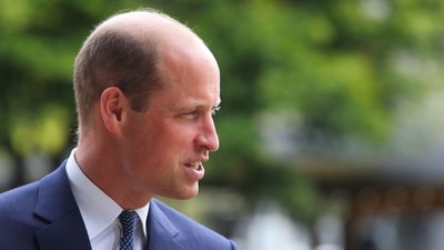 Britain's Prince William visits Cardiff Metropolitan University where The Earthshot Prize and the Future Generations Commissioner for Wales jointly hosted an event to celebrate the Welsh seaweed industry, in Cardiff, on June 11, 2024. (AFP) Britain's Prince William visits Cardiff Metropolitan University where The Earthshot Prize and the Future Generations Commissioner for Wales jointly hosted an event to celebrate the Welsh seaweed industry, in Cardiff, on June 11, 2024. (AFP)