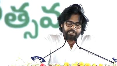 Janasena chief Pawan Kalyan took oath as one of Andhra Pradesh's cabinet ministers. He has reportedly been offered the deputy chief minister's post. (Screengrab) 