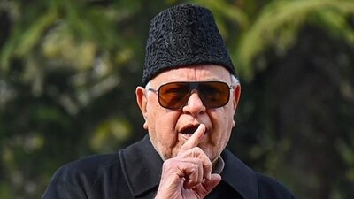 Former Jammu and Kashmir National Conference president Farooq Abdullah. (PTI) Former Jammu and Kashmir National Conference president Farooq Abdullah. (PTI)