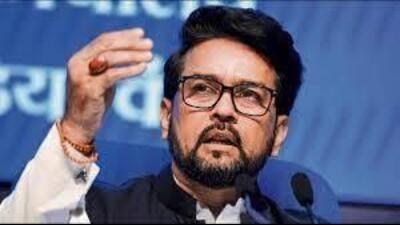 Former Union minister Anurag Thakur. (HT Photo)