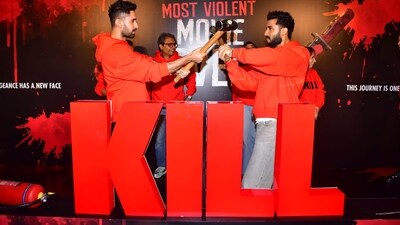 Nikhil Bhat’s Kill has been dubbed as ‘India’s most violent movie ever.’ The film’s trailer was launched in Mumbai on Wednesday in the presence of the cast and crew. Nikhil Bhat’s Kill has been dubbed as ‘India’s most violent movie ever.’ The film’s trailer was launched in Mumbai on Wednesday in the presence of the cast and crew.