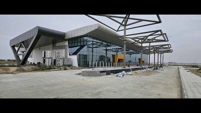 Ludhiana deputy commissioner said the works, including construction of internal roads, public health services, campus lighting, terminal building, substation, toilet block, and parking, were over. (HT Photo)
