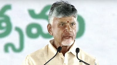 Nara Chandrababu Naidu, the leader of the Telugu Desam Party, took the oath as the Chief Minister of Andhra Pradesh for the fourth time on June 12. (PTI) Nara Chandrababu Naidu, the leader of the Telugu Desam Party, took the oath as the Chief Minister of Andhra Pradesh for the fourth time on June 12. (PTI)