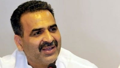 Sanjeev Balyan has blamed former party MLA Sangeet Som for his defeat (Sourced) Sanjeev Balyan has blamed former party MLA Sangeet Som for his defeat (Sourced)