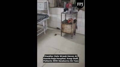 Kamla Raja Hospital in Gwalior (X @FreePressMP) Kamla Raja Hospital in Gwalior (X @FreePressMP)