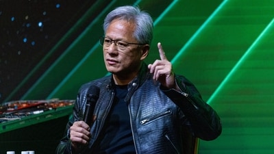 Jensen Huang, co-founder and chief executive officer of Nvidia Corp, during a news conference in Taipei, Taiwan. (Bloomberg) Jensen Huang, co-founder and chief executive officer of Nvidia Corp, during a news conference in Taipei, Taiwan. (Bloomberg)