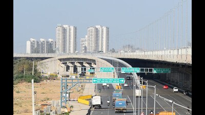 The Gurugram Metropolitan Development Authority (GMDA) has decided to build four foot over bridges (FOB)s on Sohna road, Sheetla Mata road, Old Delhi road and near the Millennium City metro station in Gurugram. (Representational Image) The Gurugram Metropolitan Development Authority (GMDA) has decided to build four foot over bridges (FOB)s on Sohna road, Sheetla Mata road, Old Delhi road and near the Millennium City metro station in Gurugram. (Representational Image)