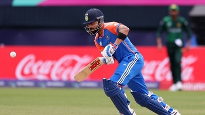 Virat Kohli looked a bit off-colour in the first two matches of T20 World Cup 2024. (Getty Images via AFP) Virat Kohli looked a bit off-colour in the first two matches of T20 World Cup 2024. (Getty Images via AFP)