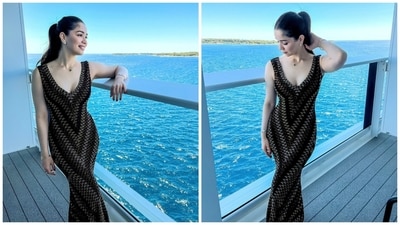 Earlier on Monday, Sara shared more pictures from Cannes, France. In them, she was seen on the cruise ship, posing for the camera in a Missoni dress worth 1480 Euros ( <span class='webrupee'>₹</span>1,32,000). Earlier on Monday, Sara shared more pictures from Cannes, France. In them, she was seen on the cruise ship, posing for the camera in a Missoni dress worth 1480 Euros ( <span class='webrupee'>₹</span>1,32,000).