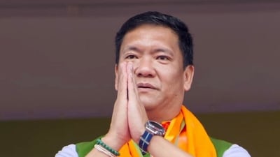 Arunachal Pradesh Chief Minister Pema Khandu. (Pema Khandu-X) Arunachal Pradesh Chief Minister Pema Khandu. (Pema Khandu-X)