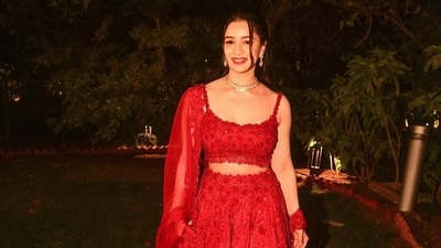Earlier in March, Sara shared pictures from the ‘jamboree in Jamnagar’, the first pre-wedding bash for Anant and Radhika in Gujarat. She wore a red lehenga with minimal jewellery for the ‘Mela Rouge’ evening. Earlier in March, Sara shared pictures from the ‘jamboree in Jamnagar’, the first pre-wedding bash for Anant and Radhika in Gujarat. She wore a red lehenga with minimal jewellery for the ‘Mela Rouge’ evening.
