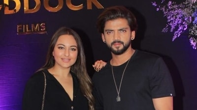 Sonakshi Sinha with Zaheer Iqbal at Zara Hatke Zara Bachke success bash in Mumbai earlier in 2024. (File Photo) Sonakshi Sinha with Zaheer Iqbal at Zara Hatke Zara Bachke success bash in Mumbai earlier in 2024. (File Photo)