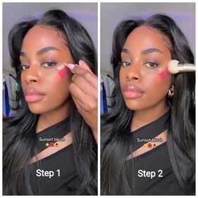 How to achieve the sunset blush look (Photo: Instagram) How to achieve the sunset blush look (Photo: Instagram)