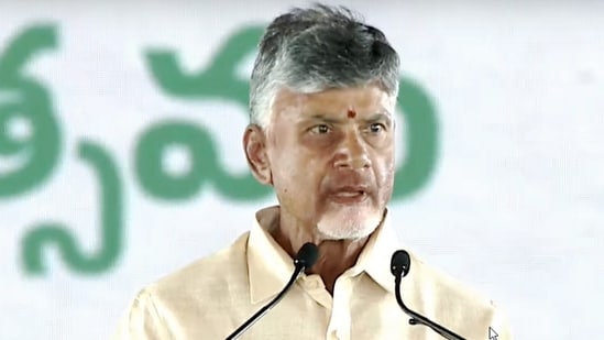 Nara Chandrababu Naidu, the leader of the Telugu Desam Party, took the oath as the Chief Minister of Andhra Pradesh for the fourth time on June 12. (PTI)