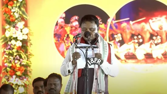 Odisha CM Oath Ceremony LIVE: Mohan Majhi takes oath as Odisha CM, becomes first ever BJP CM in the state.
