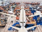 Boeing employees assemble 787s inside their main assembly building on their campus in North Charleston, South Carolina, U.S., May 30, 2023. Gavin McIntyre/Pool via REUTERS/File Photo