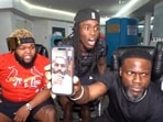 Kai Cenat, Kevin Hart, and Druski on a FaceTime with LeBron James. Kai Cenat, Kevin Hart, and Druski on a FaceTime with LeBron James.