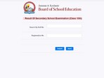 JKBOSE 10th Result 2024 Live: Direct link to check scores, updates here