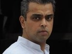 Shiv Sena MP Milind Deora. HT Photo