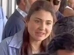 Anushka Sharma wasn't in the best mood at the India vs Pakistan match in New York on Sunday. Anushka Sharma wasn't in the best mood at the India vs Pakistan match in New York on Sunday.