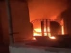 A major fire broke out at a three-storey house in Loni’s Behta Hajipur locality in Ghaziabad on late Wednesday night.