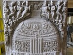 Depiction of the Amaravati Stupa Depiction of the Amaravati Stupa