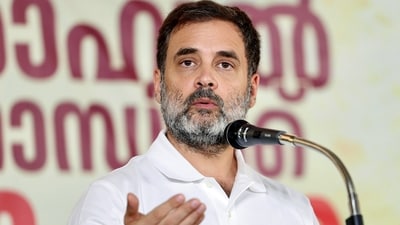 Congress leader Rahul Gandhi. (ANI Photo) Congress leader Rahul Gandhi. (ANI Photo)