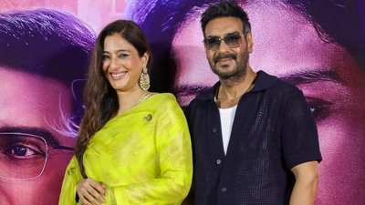 Ajay Devgn and Tabu have shared screen space in several films such as Vijaypath, Haqeeqat, Thakshak, Fitoor, Drishyam, Golmaal Again, De De Pyaar De, Drishyam 2 and Bholaa. (PTI)