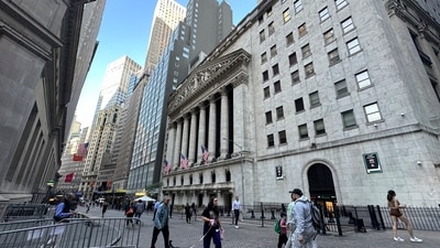 The New York Stock Exchange is shown in New York. (AP) The New York Stock Exchange is shown in New York. (AP)