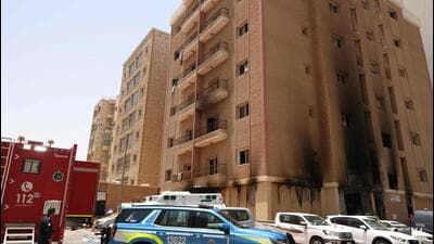 Kuwait’s health minister Ahmad Al-Awadhi said 56 injured people were taken to local hospitals. (AFP Photo) Kuwait’s health minister Ahmad Al-Awadhi said 56 injured people were taken to local hospitals. (AFP Photo)