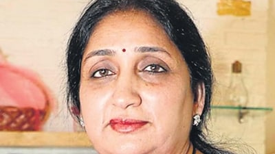 Sunetra Pawar went up against Supriya Sule in Baramati. (HT) Sunetra Pawar went up against Supriya Sule in Baramati. (HT)