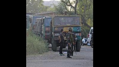 The J&K Police on Thursday attached a two-storied residential house belonging to a terror associate in Anantnag. (HT File Photo/ Representational image)