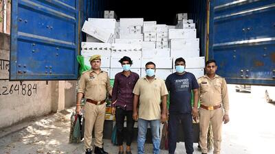 The gang used to smuggle marijuana from Tanku, Andhra Pradesh, and Odisha to other states and the NCR cities including Noida, Ghaziabad, Gurugram and Faridabad, and would hide the narcotics under pesticides or other agricultural goods in trucks. (Sunil Ghosh/HT Photo) The gang used to smuggle marijuana from Tanku, Andhra Pradesh, and Odisha to other states and the NCR cities including Noida, Ghaziabad, Gurugram and Faridabad, and would hide the narcotics under pesticides or other agricultural goods in trucks. (Sunil Ghosh/HT Photo)