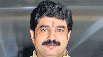 The local BJP unit has planned a grand welcome to their leader who will be visiting the city for the first time after taking charge as the minister. (HT File)