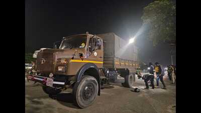 The truck driver, Satpreet, 40, was arrested. He is facing charges under Sections 304-A (causing death by negligence) and 279 (rash driving ) of the Indian Penal Code (IPC). Further investigation is underway to ascertain the circumstances surrounding the tragic accident. (Sant Arora/HT)