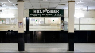 To inform the citizens about the temporary unavailability of the portal, notices have been posted on the notice boards of all RTOs across Punjab. (iStock) To inform the citizens about the temporary unavailability of the portal, notices have been posted on the notice boards of all RTOs across Punjab. (iStock)