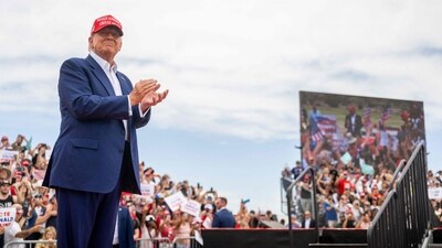Donald Trump continues campaigning around the country amidst ongoing legal troubles. The former president is scheduled to sit for a probation interview via video on June 10 related to the felony conviction in his New York hush money case. Brandon Bell/Getty Images/AFP (Photo by Brandon Bell / GETTY IMAGES NORTH AMERICA / Getty Images via AFP) (Getty Images via AFP) Donald Trump continues campaigning around the country amidst ongoing legal troubles. The former president is scheduled to sit for a probation interview via video on June 10 related to the felony conviction in his New York hush money case. Brandon Bell/Getty Images/AFP (Photo by Brandon Bell / GETTY IMAGES NORTH AMERICA / Getty Images via AFP) (Getty Images via AFP)