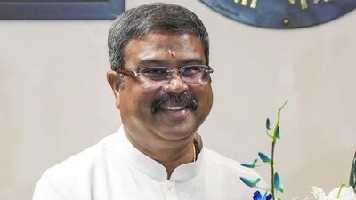Union education minister Dharmendra Pradhan. (PTI) Union education minister Dharmendra Pradhan. (PTI)