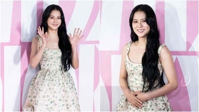 South Korean star Jisoo poses during a photocall at Christian Dior's "Miss Dior Exhibition - Stories of a Miss" in Tokyo. (AFP ) South Korean star Jisoo poses during a photocall at Christian Dior's "Miss Dior Exhibition - Stories of a Miss" in Tokyo. (AFP )
